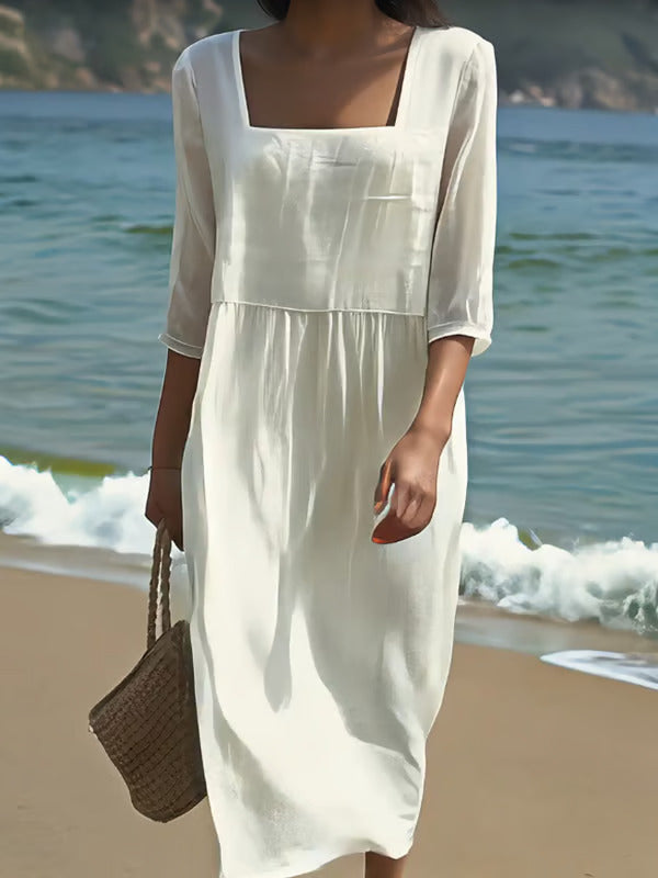 Lunelle - Casual linen dress
