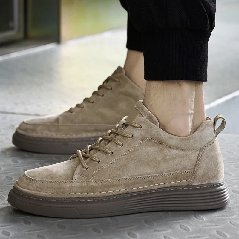 Harrison - Luxe suede Oxford shoe