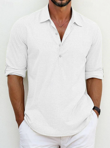 Raphael - Classic linen shirt