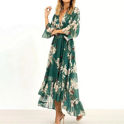 Roxy – Floral ruffled dress