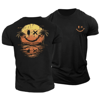Summer smiley sea - T-shirt