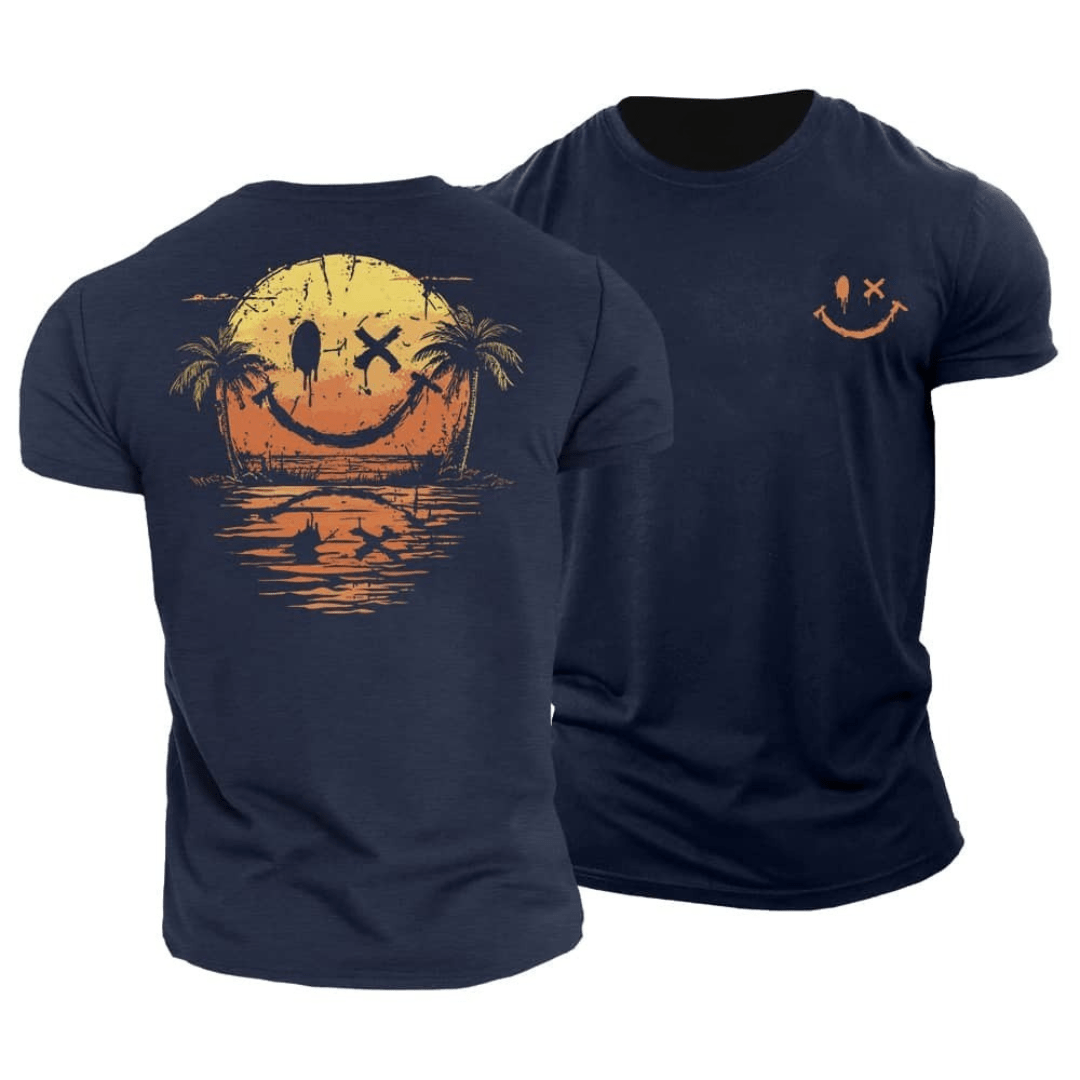 Summer smiley sea - T-shirt